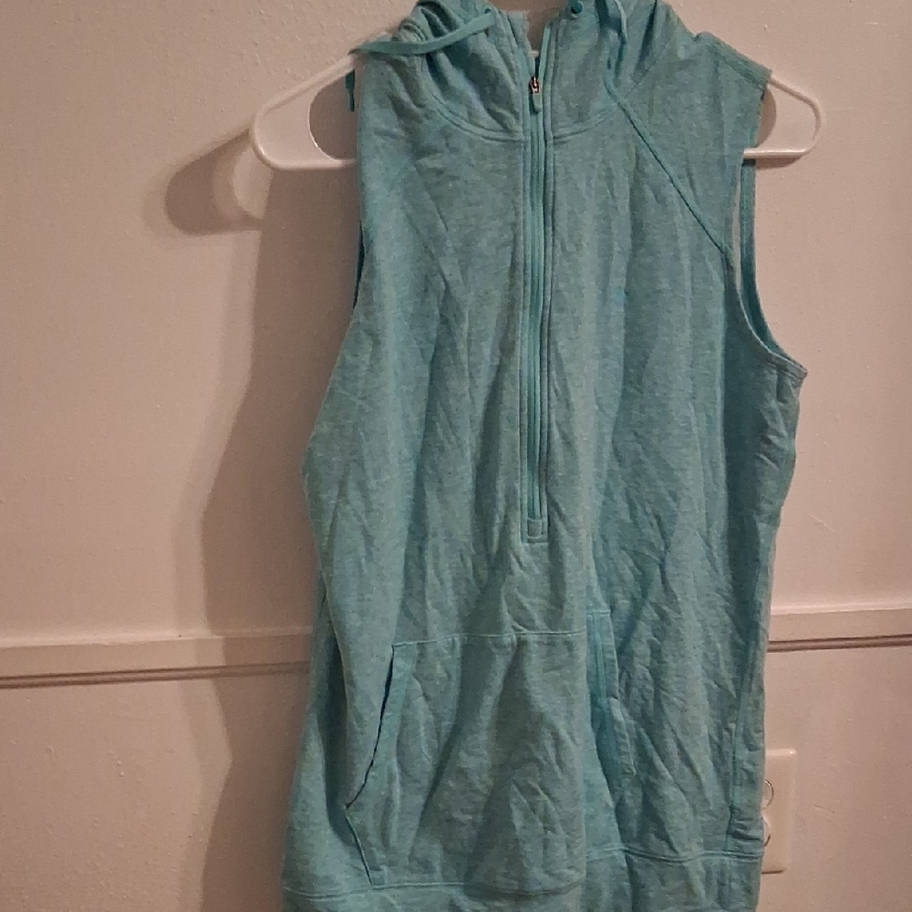 Sleeveless Blue Jacket